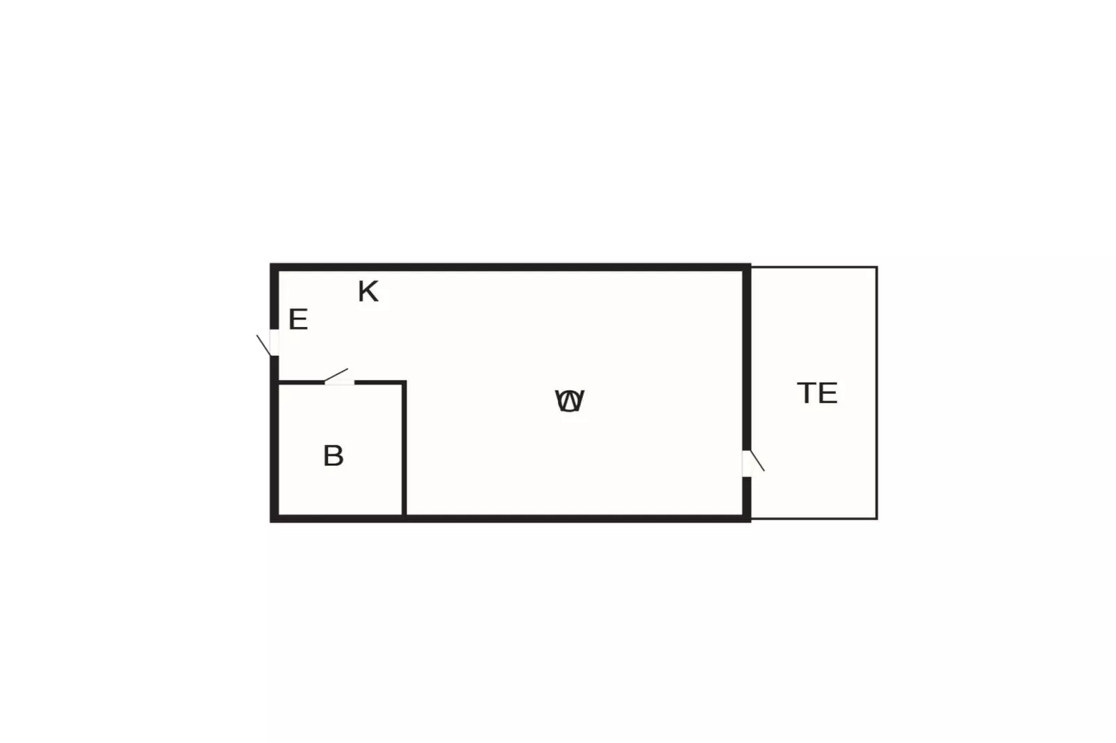 2 person holiday home in Allinge-View