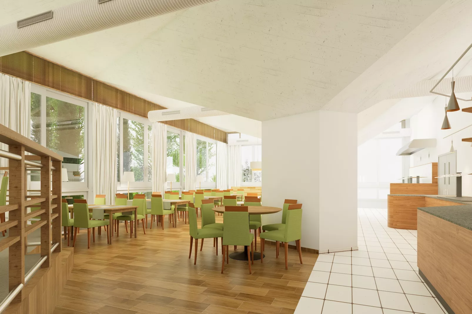 IFA Binz-1 Raum App 25 qm-Parkeinrichtungen