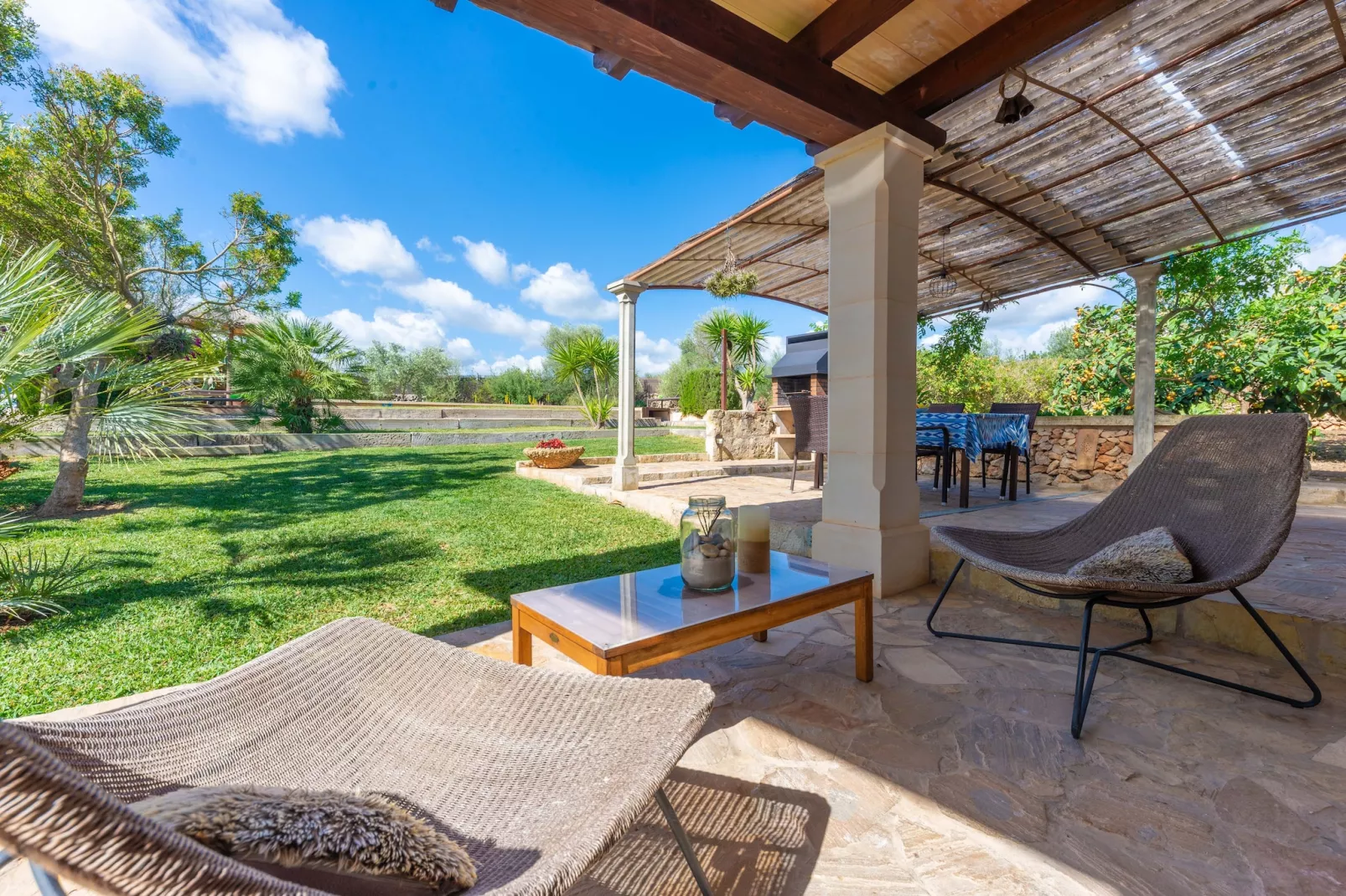 Barranc De Son Fullós-Terrassenbalkon