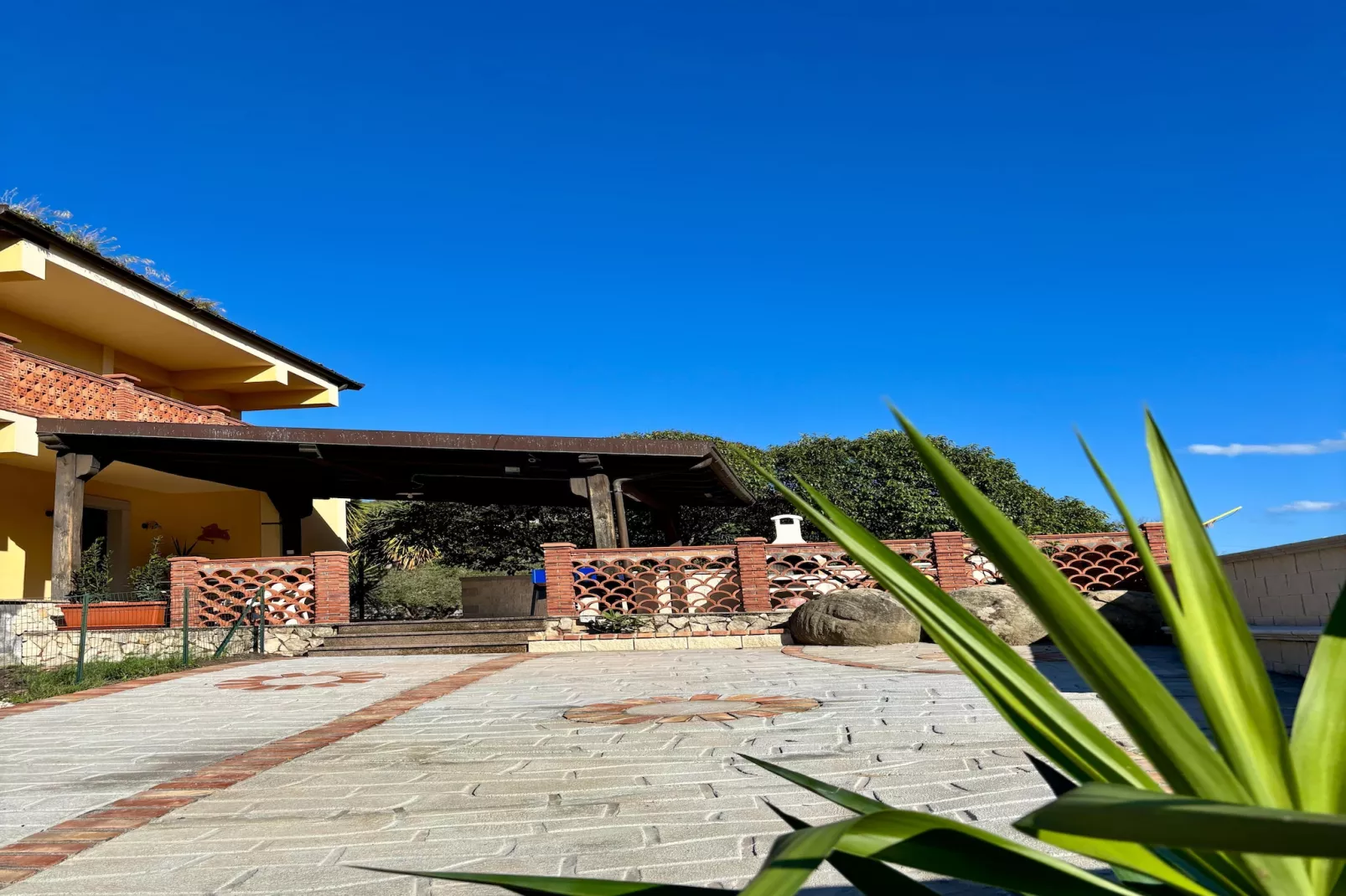 Ferienhaus Francavilla di Sicilia  Villa Uliveto-Terrassenbalkon