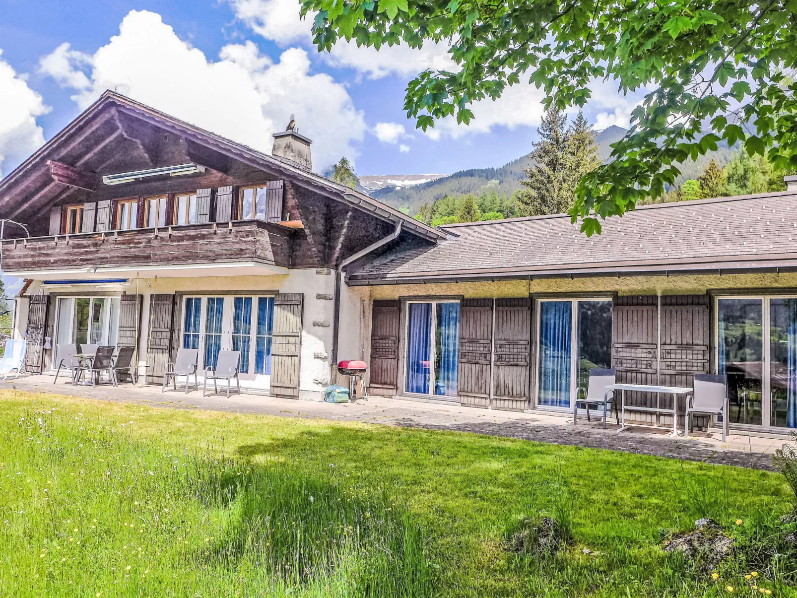 Chalet Jolimont-Draußen