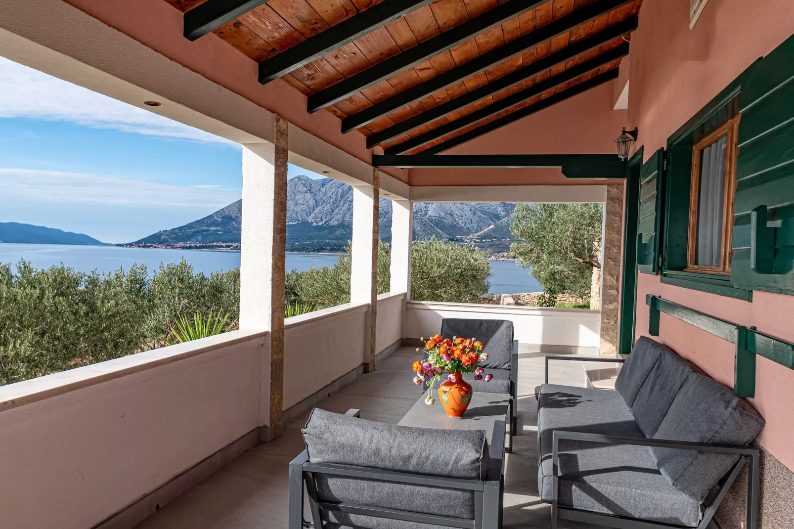 Villa Sea Edge - Three Bedroom Villa with Sea View-Terrasse