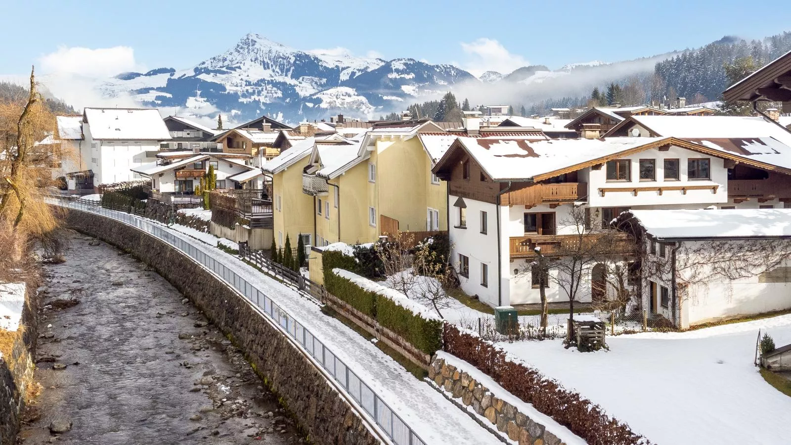 Residenz an der Ache-Außenbereich Winter
