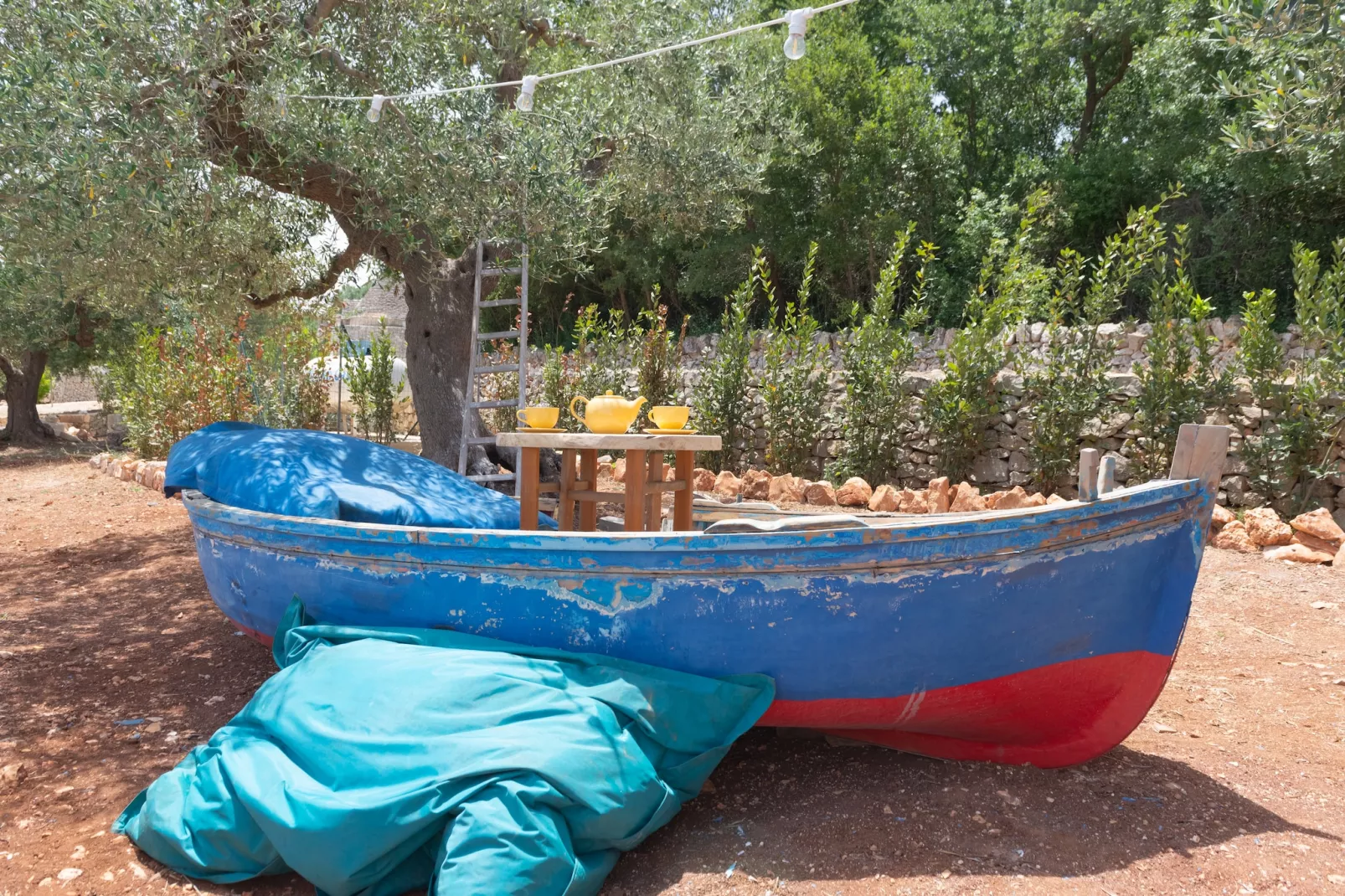 Lamia Papo in Ostuni-Gärten Sommer