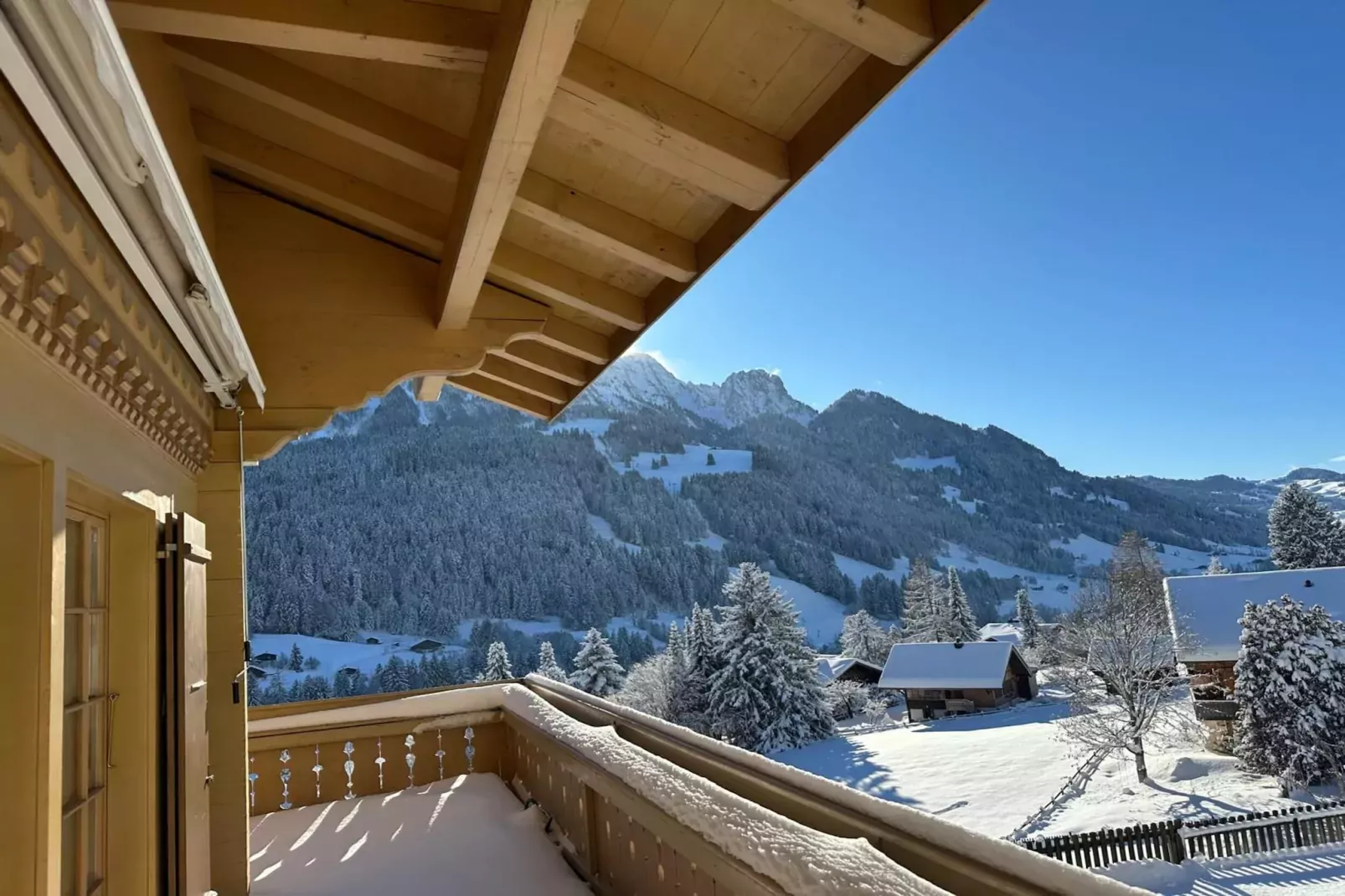 Marvelous Luxurious Furnished Flat with Outstanding Views-View winter