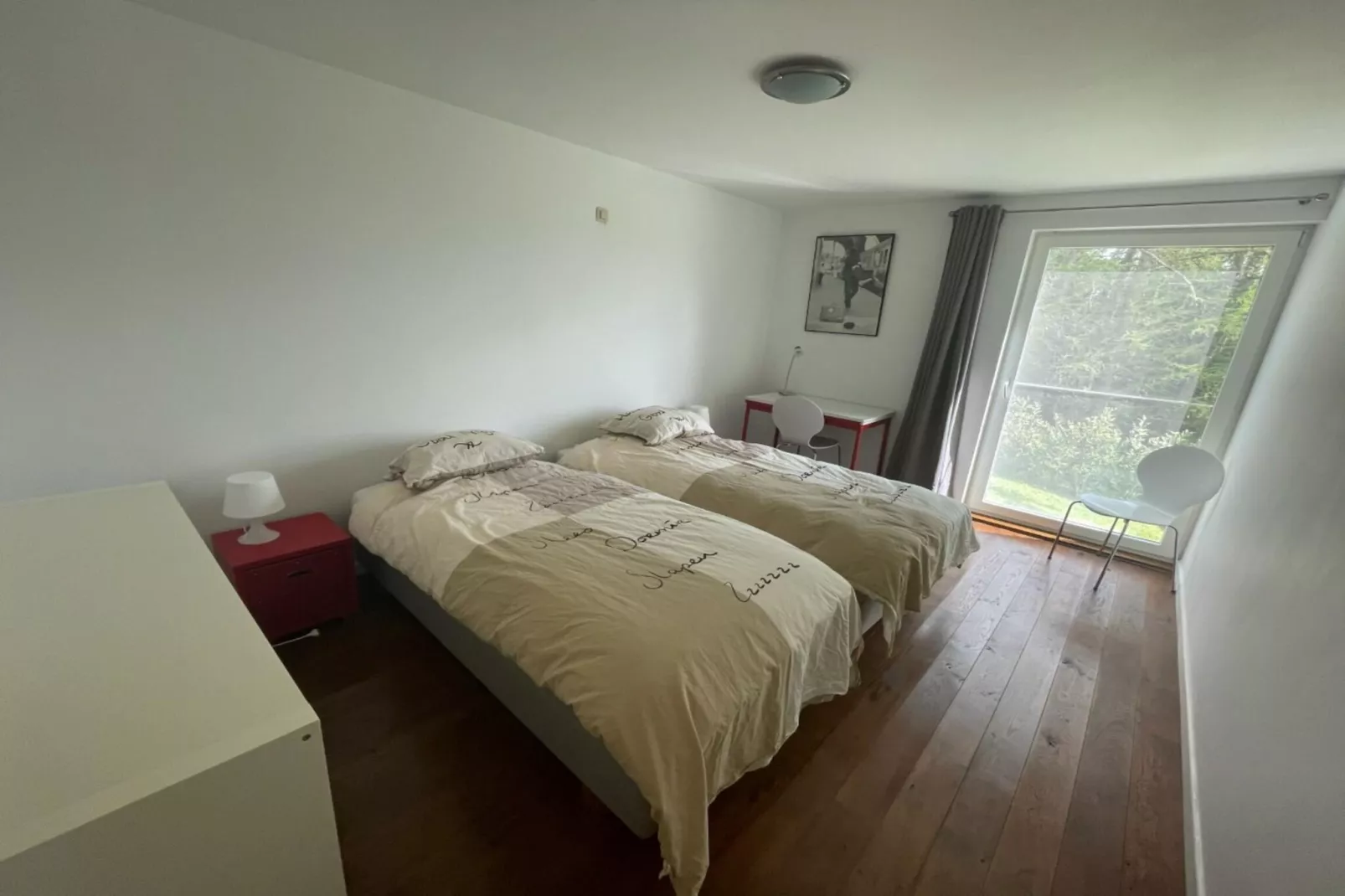 Schöne freistehende Villa mit Sauna in Érezée-Schlafzimmer