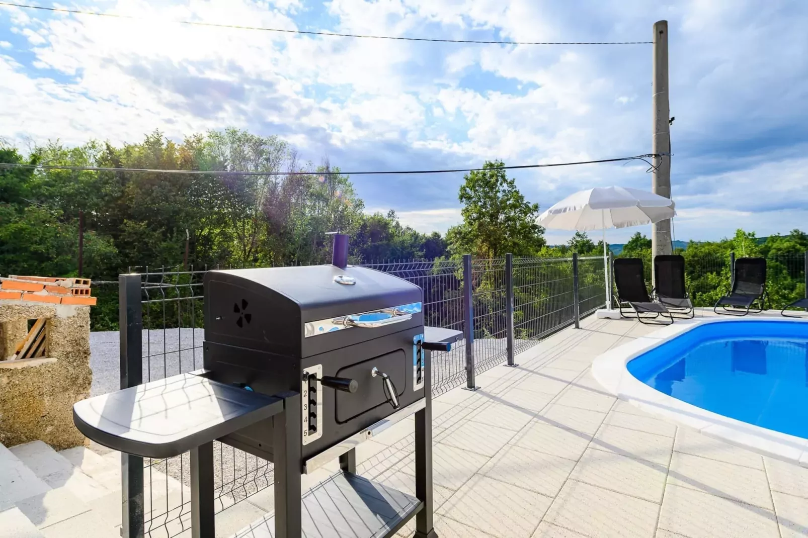 Apartment Lara with Swimming Pool - Paradiz-Terrasse