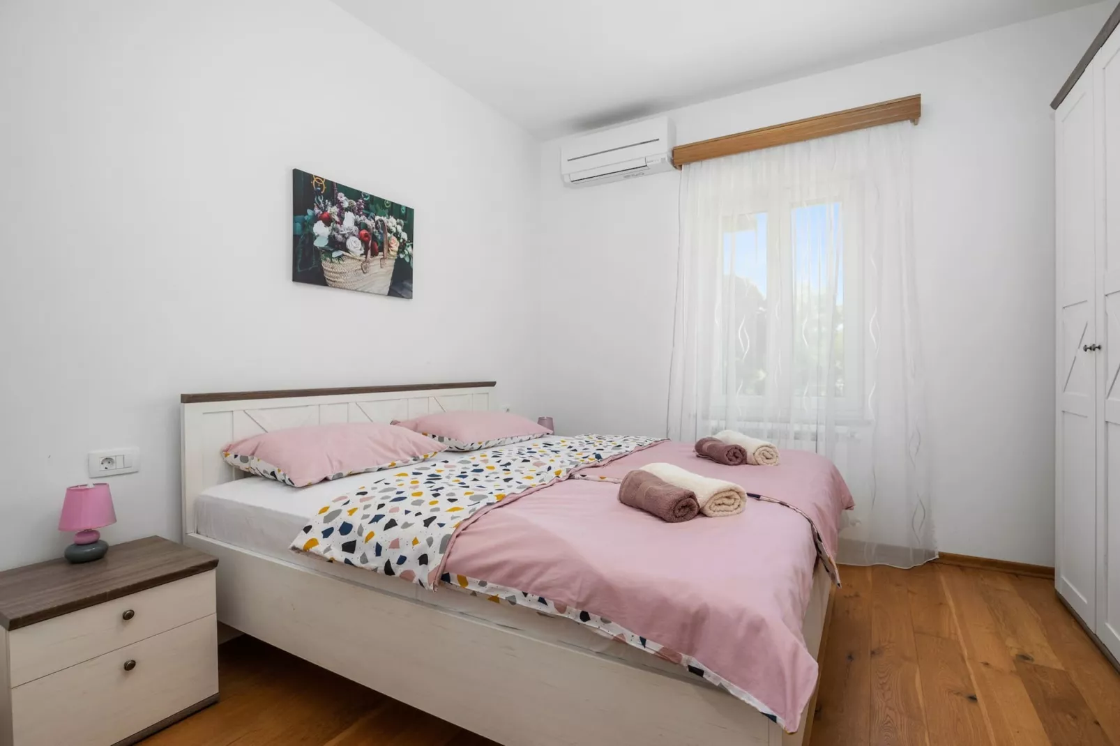 Villa Katarina - Old Stone House with Private Pool-Bedroom