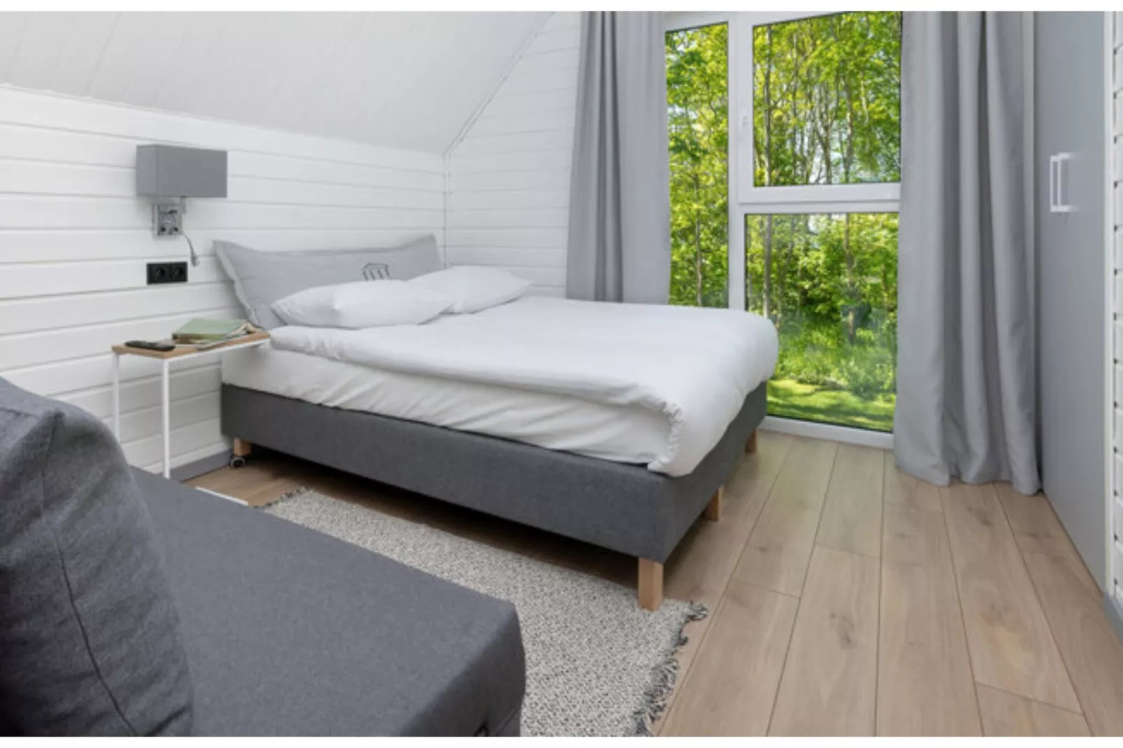 Villa Hoff Ferienhäuser Domek 3 Pers-Chambre