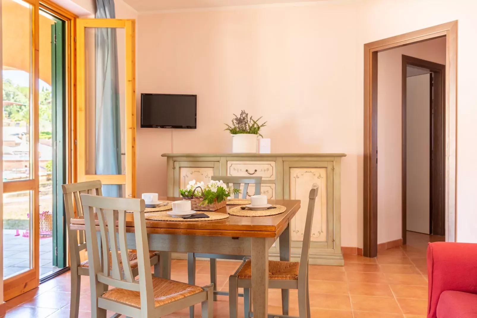 Pian Dei Mucini / APARTMENT TYPE A 3-Zi-App -Smart 40 qm-Dining room