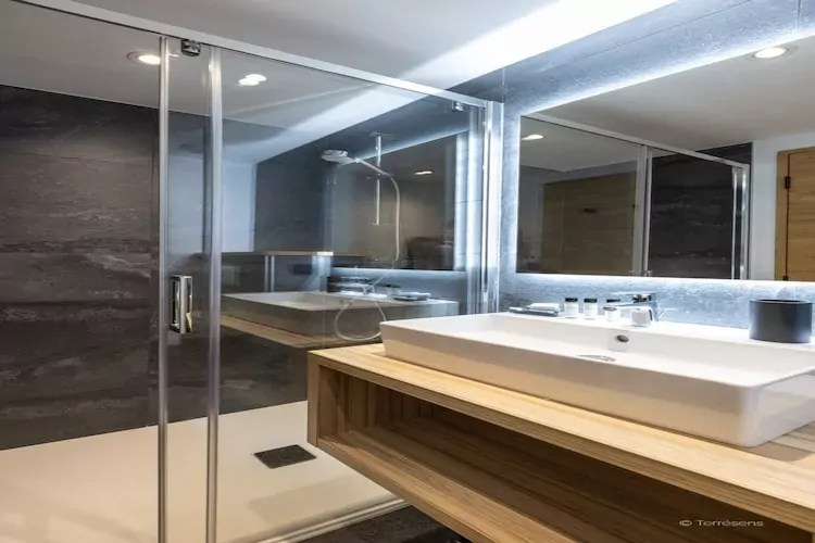 CHAPELLE DABONDANCE Le Flocon Blanc A38S-Salle de bain