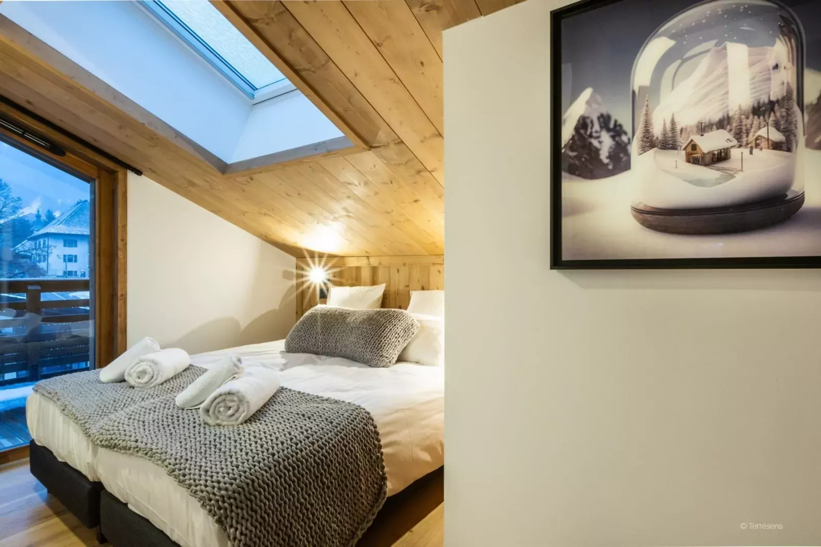 CHAPELLE DABONDANCE Le Flocon Blanc A40P-Chambre