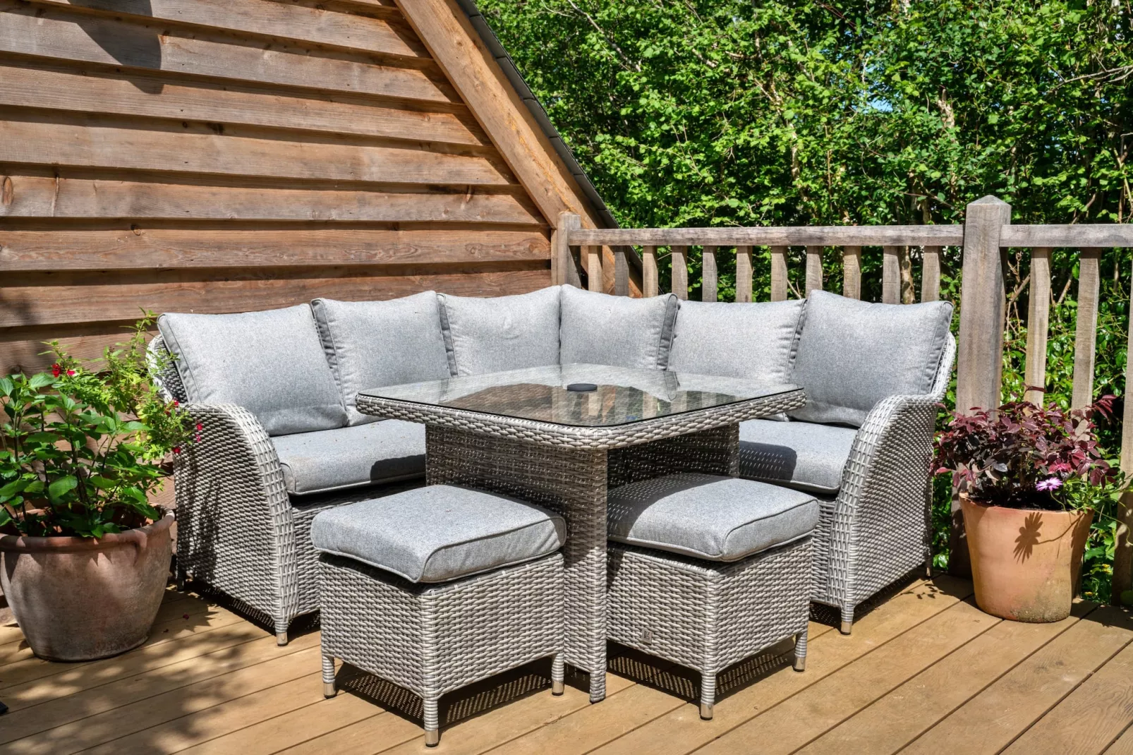 Dingles Farm Annexe-Terrasse