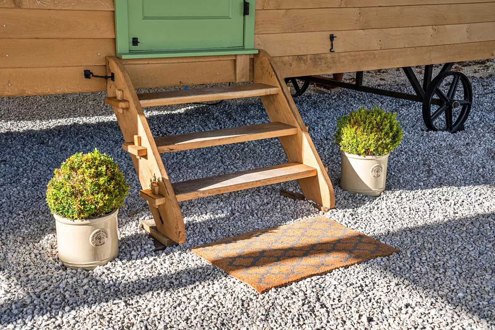 The Shepherd's Hut at Northcombe Farm-Outdoor