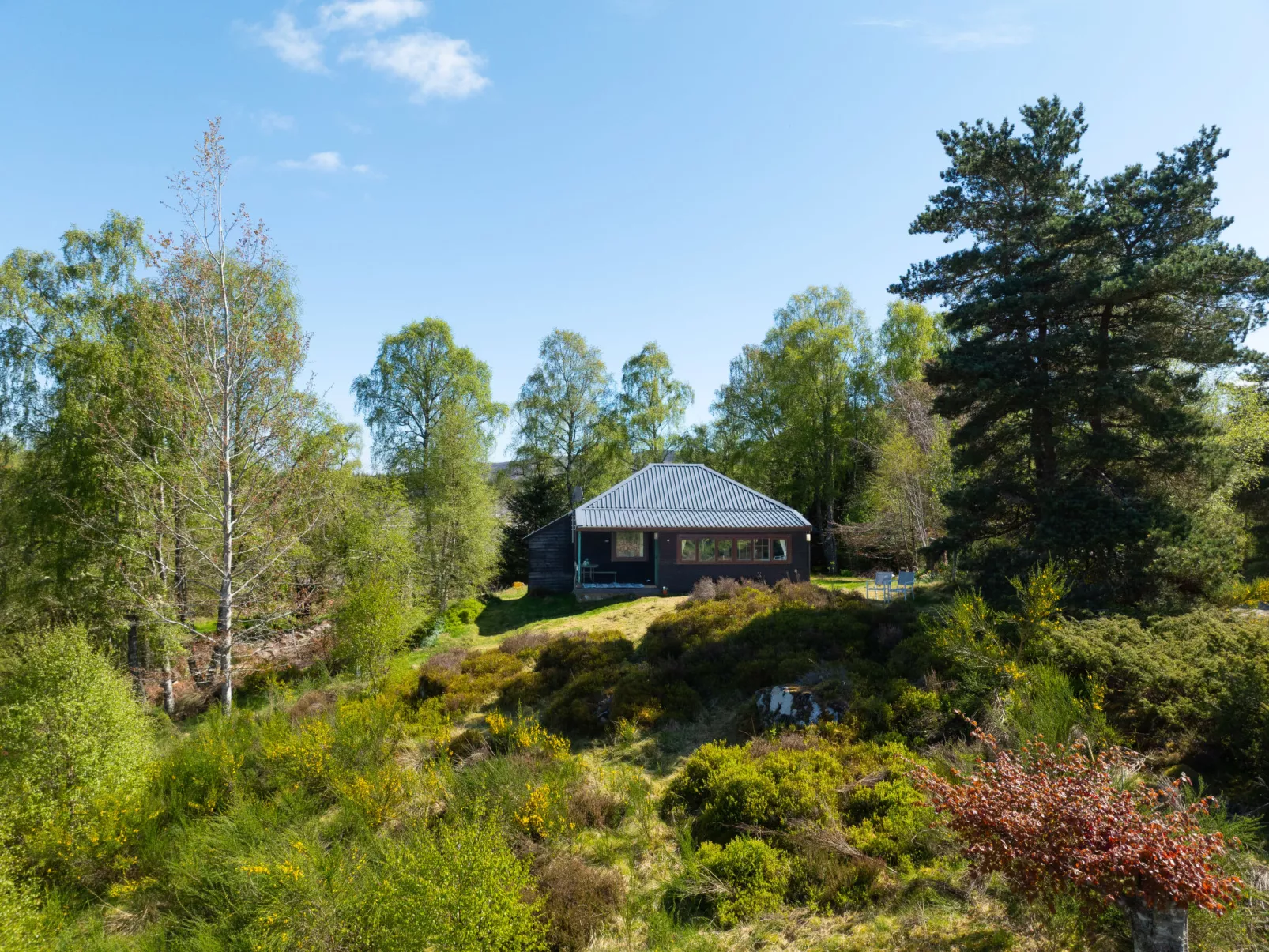 Rowan Chalet-Draußen