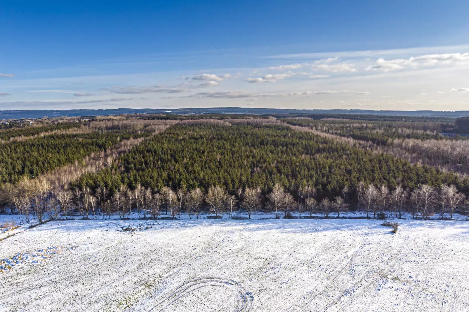 Ardennes Bleu 4 pers maximum-View winter
