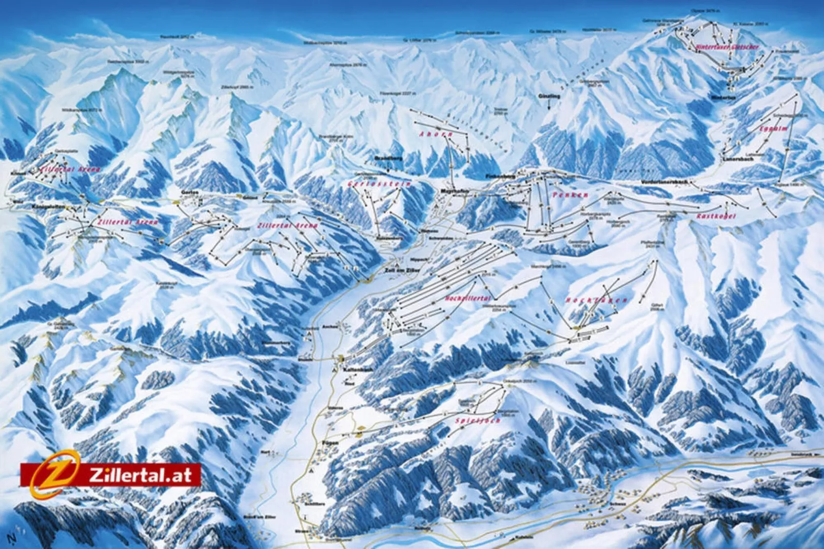 Haus Bergheim - 24 Personen-Area winter 5km