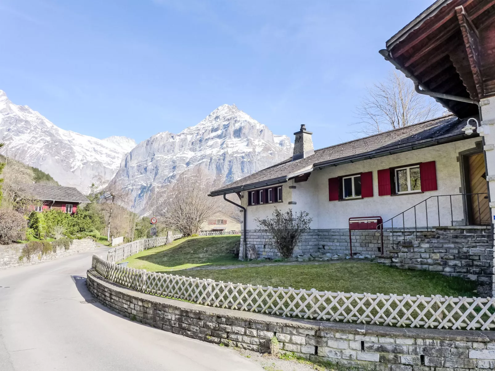 Chalet Jolimont-Draußen
