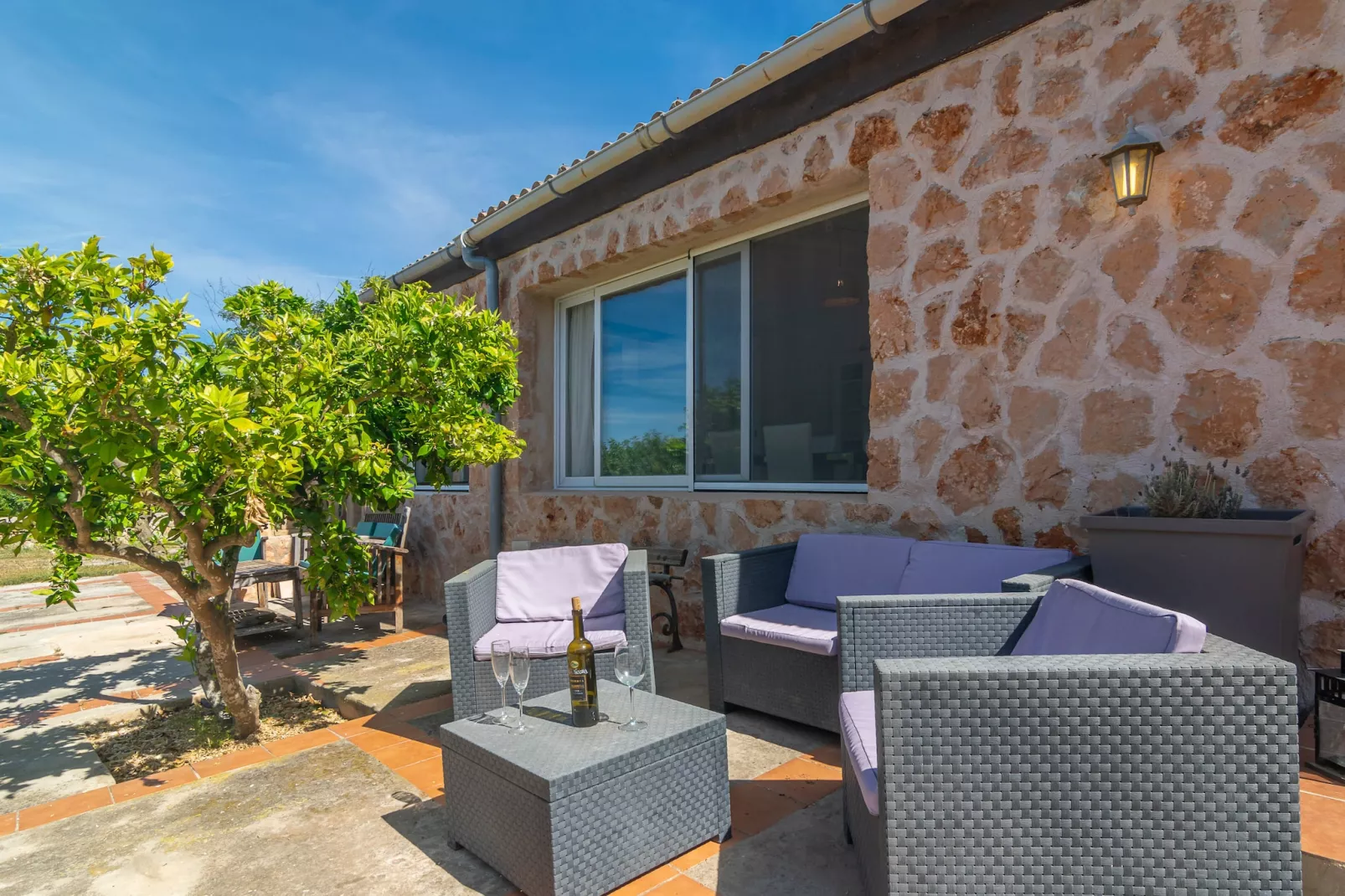Son Blau-Balcon-terrasse