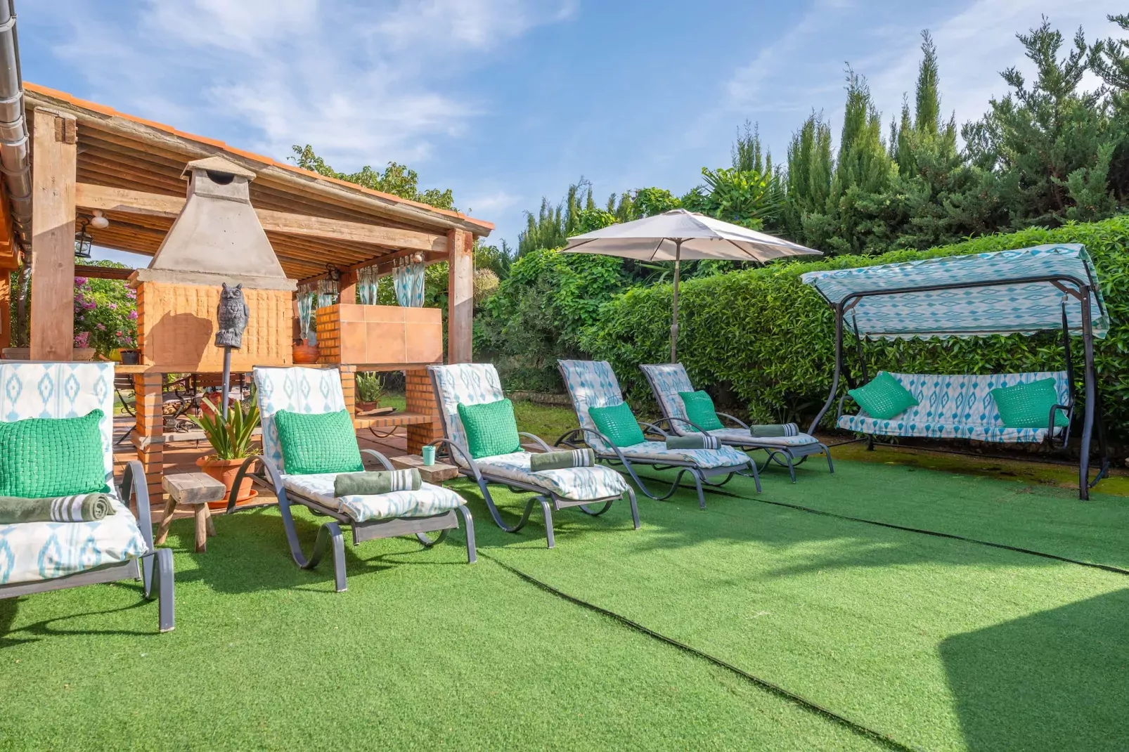 Finca Can Calisto-Gardens summer