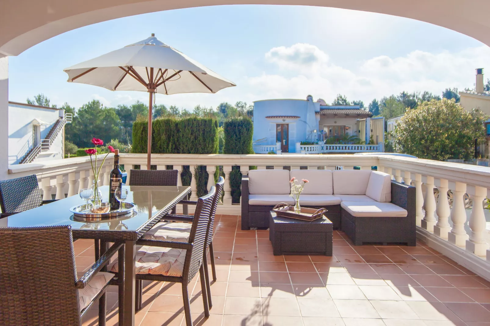 Villa Germanor-Terrace balcony
