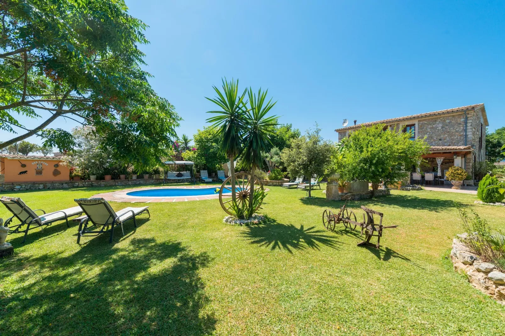 Finca Can Diego-Gardens summer