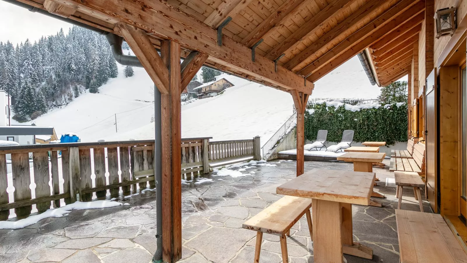 Bergsehnsucht-Garten Winter