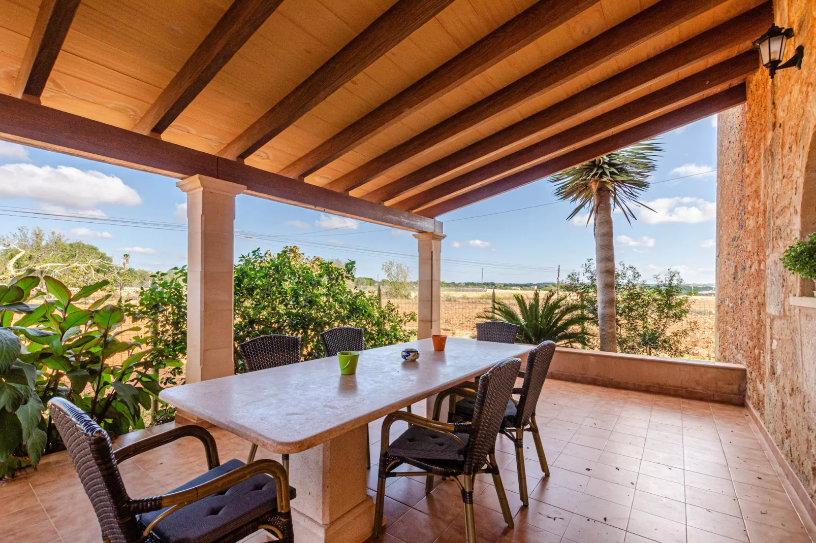 YourHouse  Villa Sa Punta de Ses Salines-Terrasse