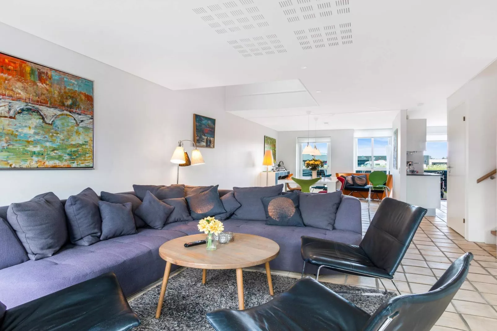 Beach holiday home in Løkken-Indoor