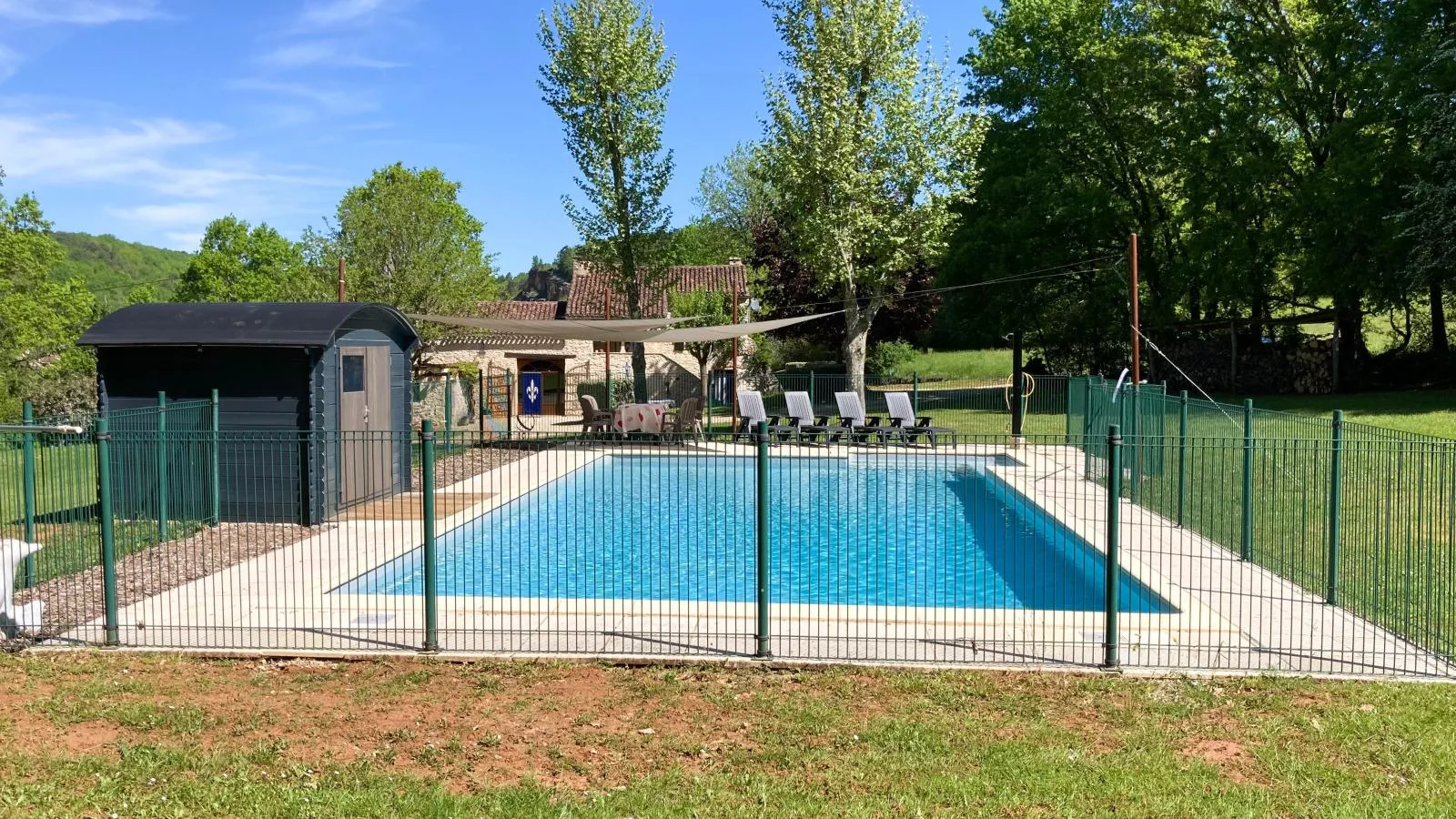 Loupiac 8pers-Schwimmbad