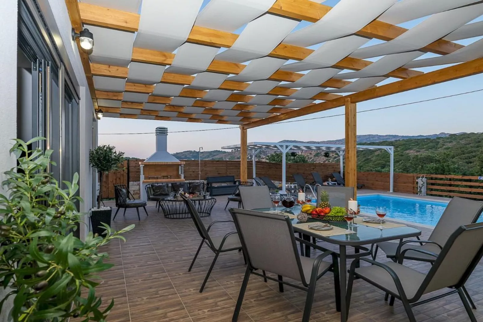Villa Eleonas-Terrace balcony