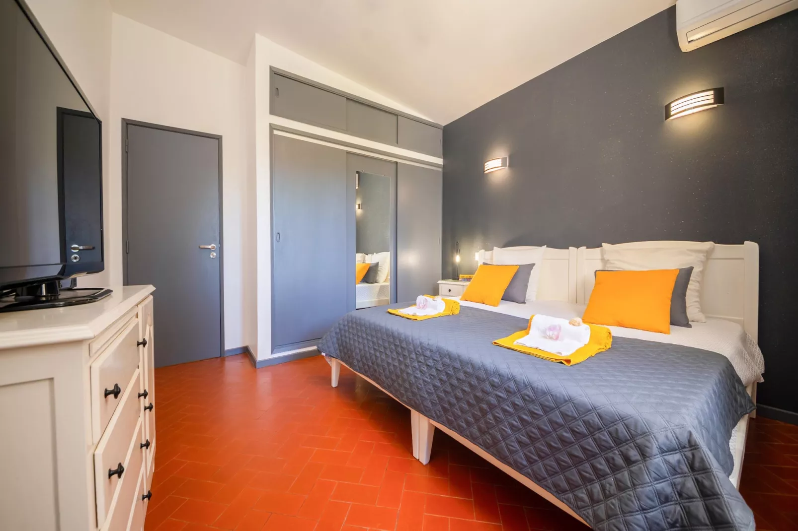 Villa Côte d'Azur-Schlafzimmer