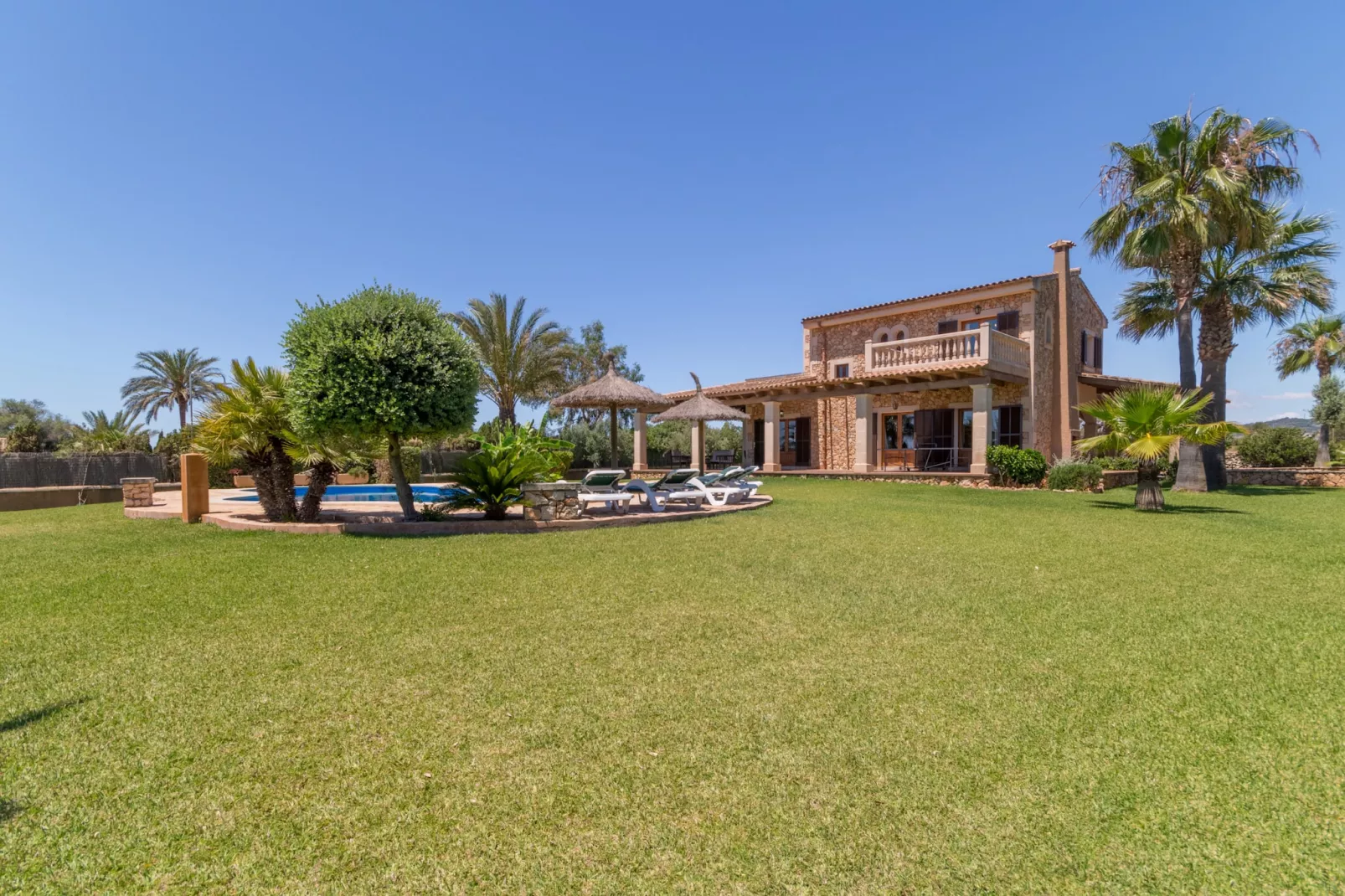 S'hort d'Or, Finca 5StarsHome Mallorca-Gärten Sommer