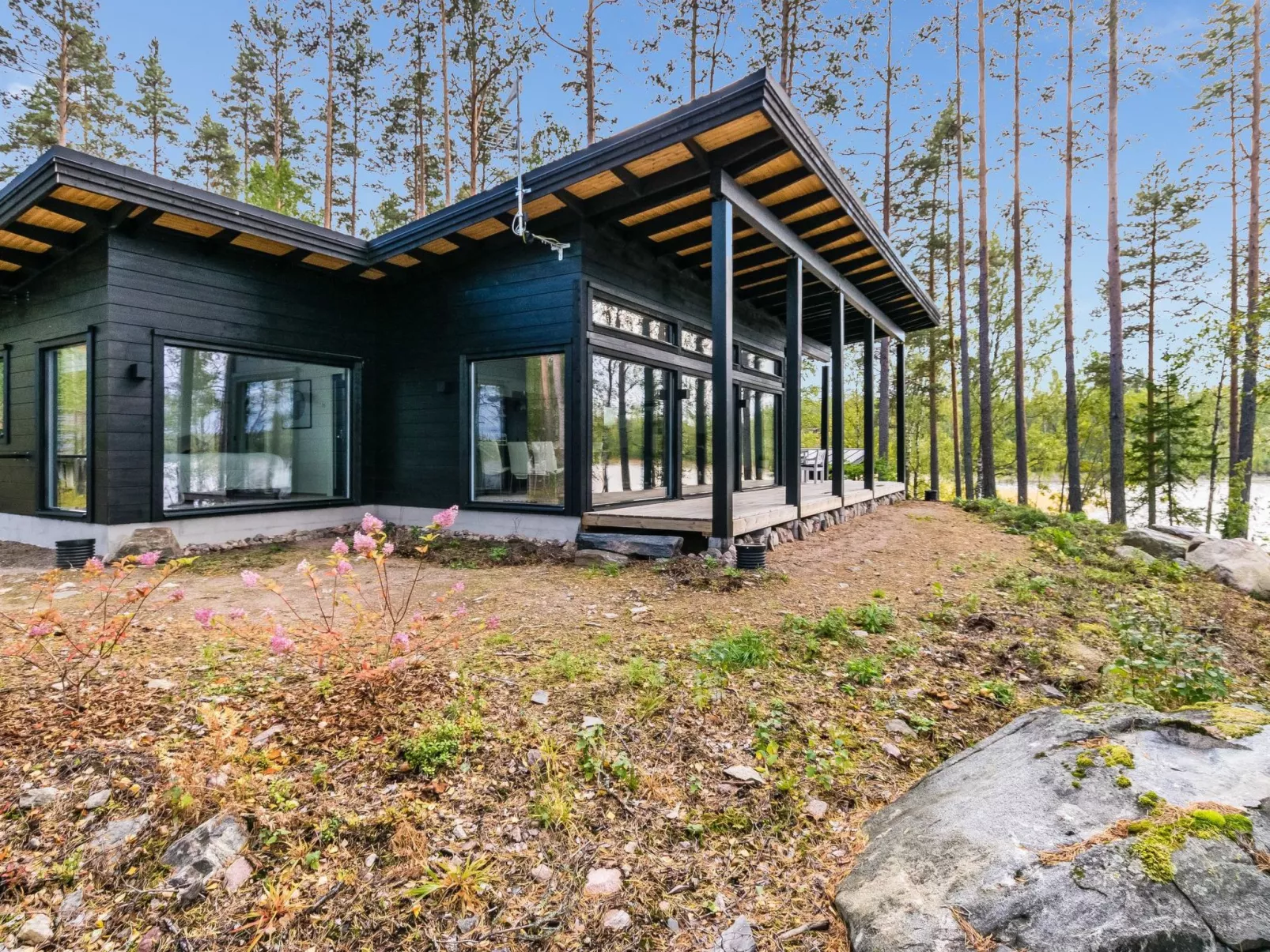 Villa saimaan joutsenlahti-Draußen