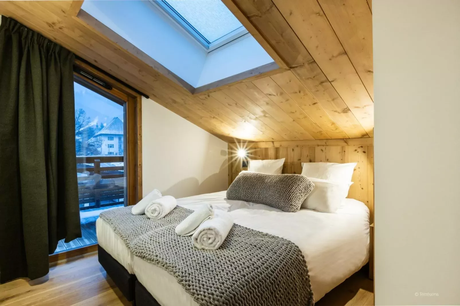 CHAPELLE DABONDANCE Le Flocon Blanc A40P-Chambre