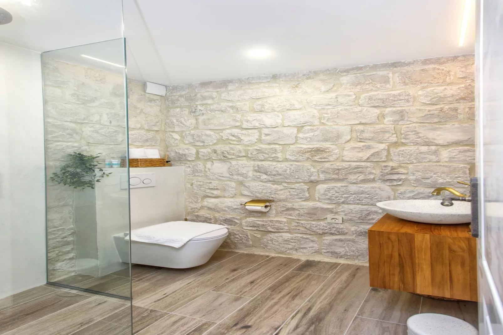 Stone House Trogir-Bathroom