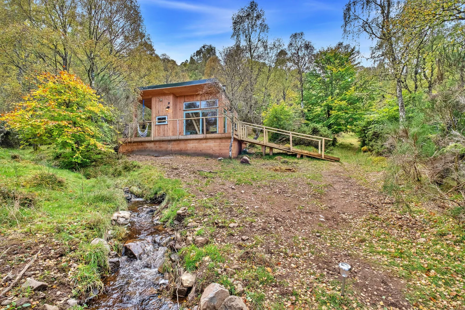 Cosagach Falls Cabin-Außenbereich