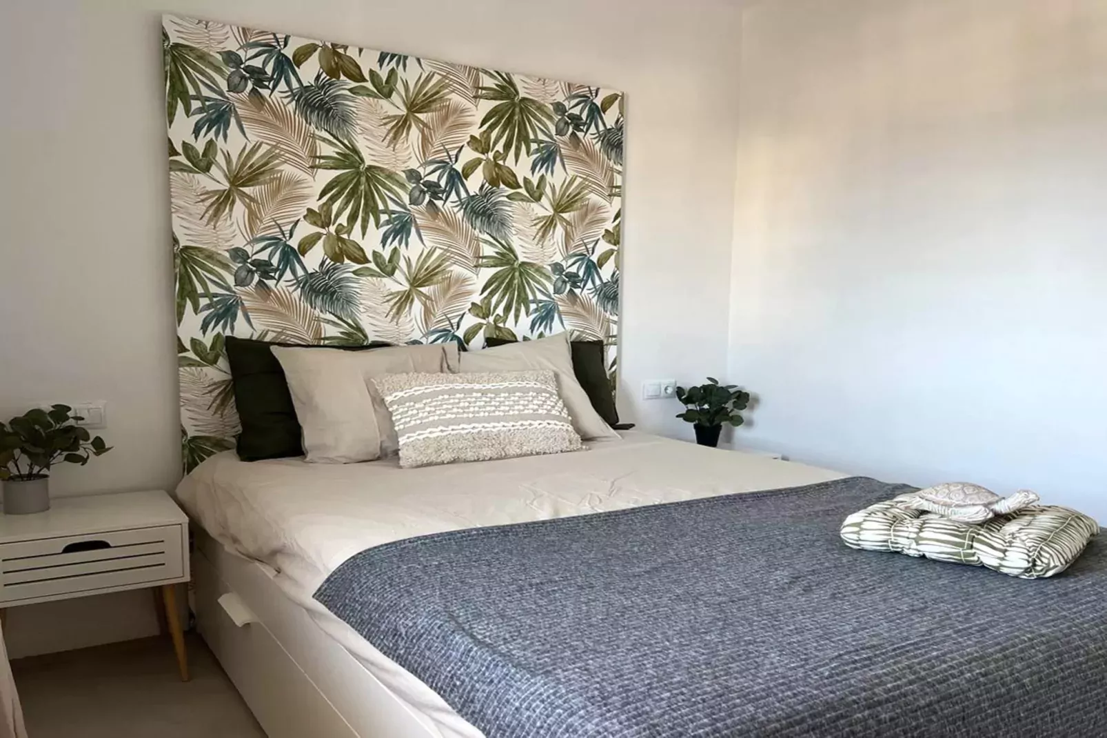 Apartamento con vistas al mar-Chambre