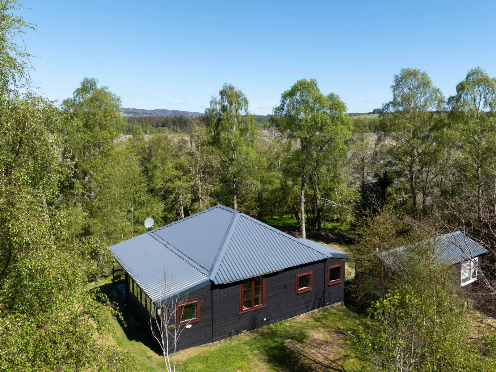 Rowan Chalet-Draußen