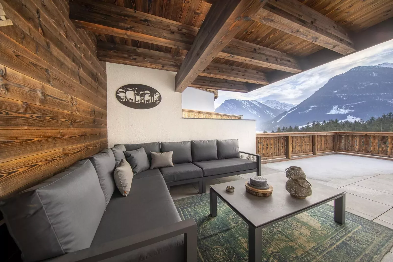 Nationalpark Chalet Hochalmspitze-Balcon-terrasse
