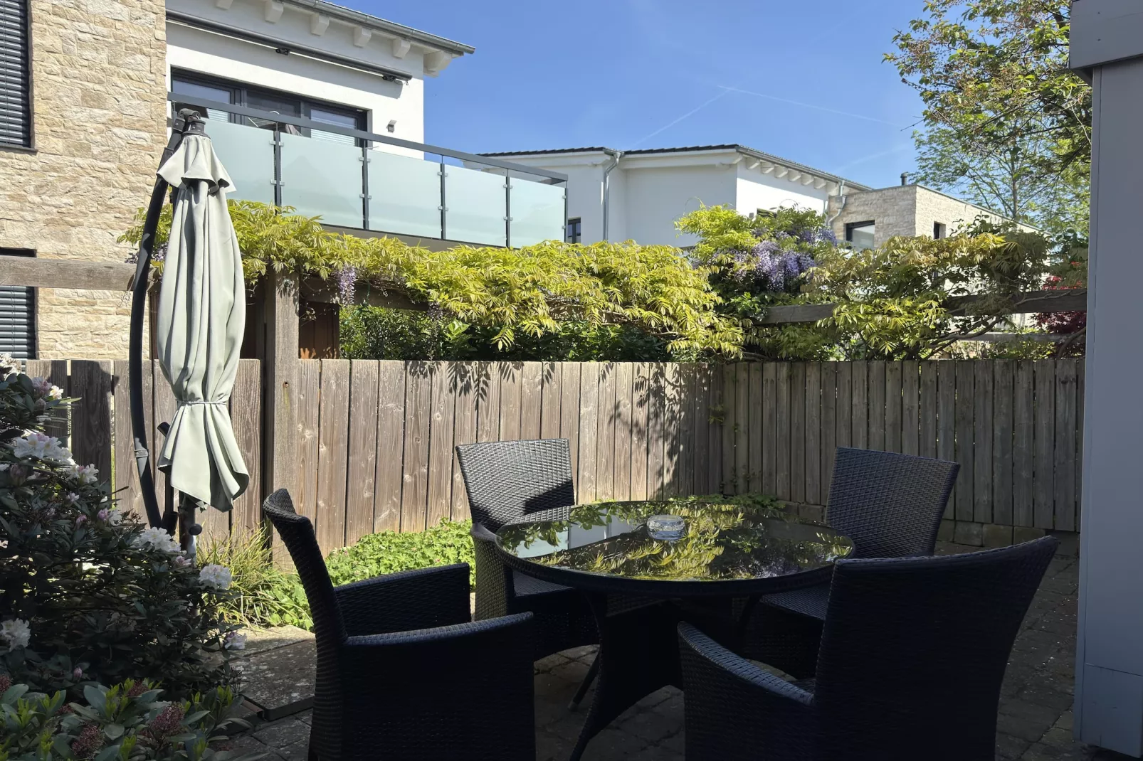 Fischer sien Huus 70qm-Balcon-terrasse