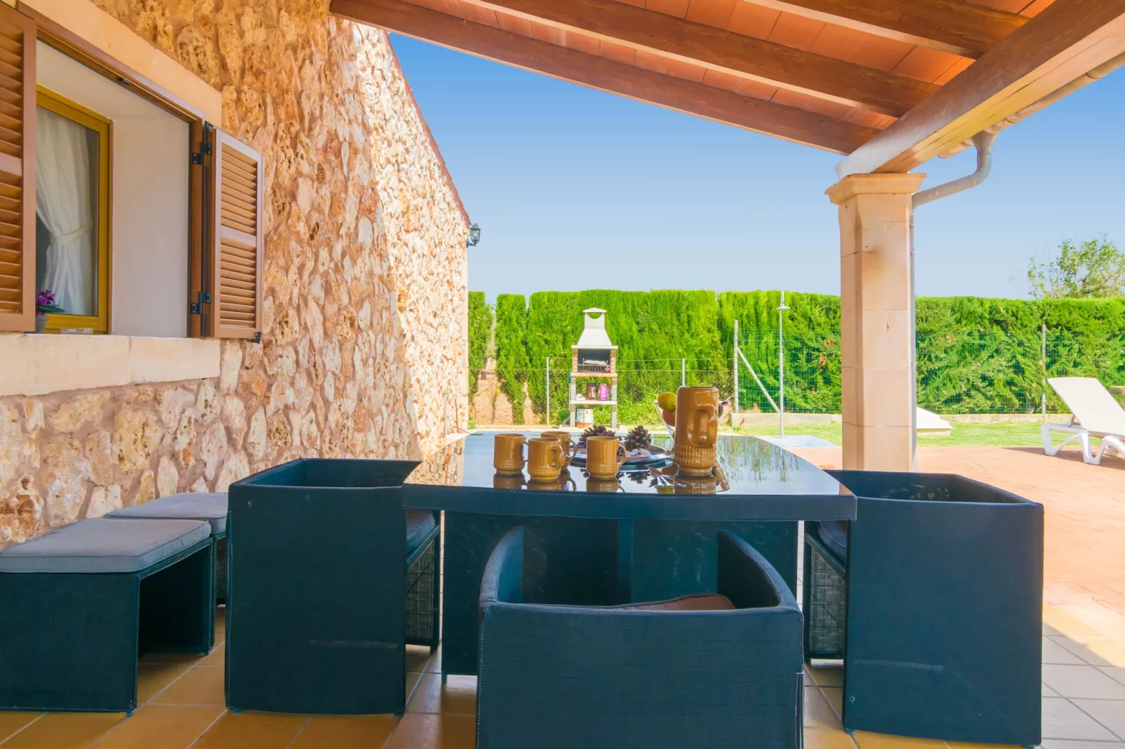 Can Grau Petit-Terrassenbalkon