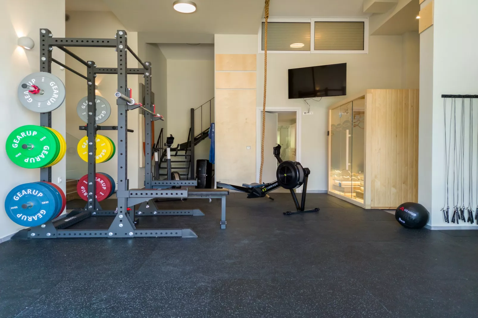 Kipo Paradiso stone villa-Gym