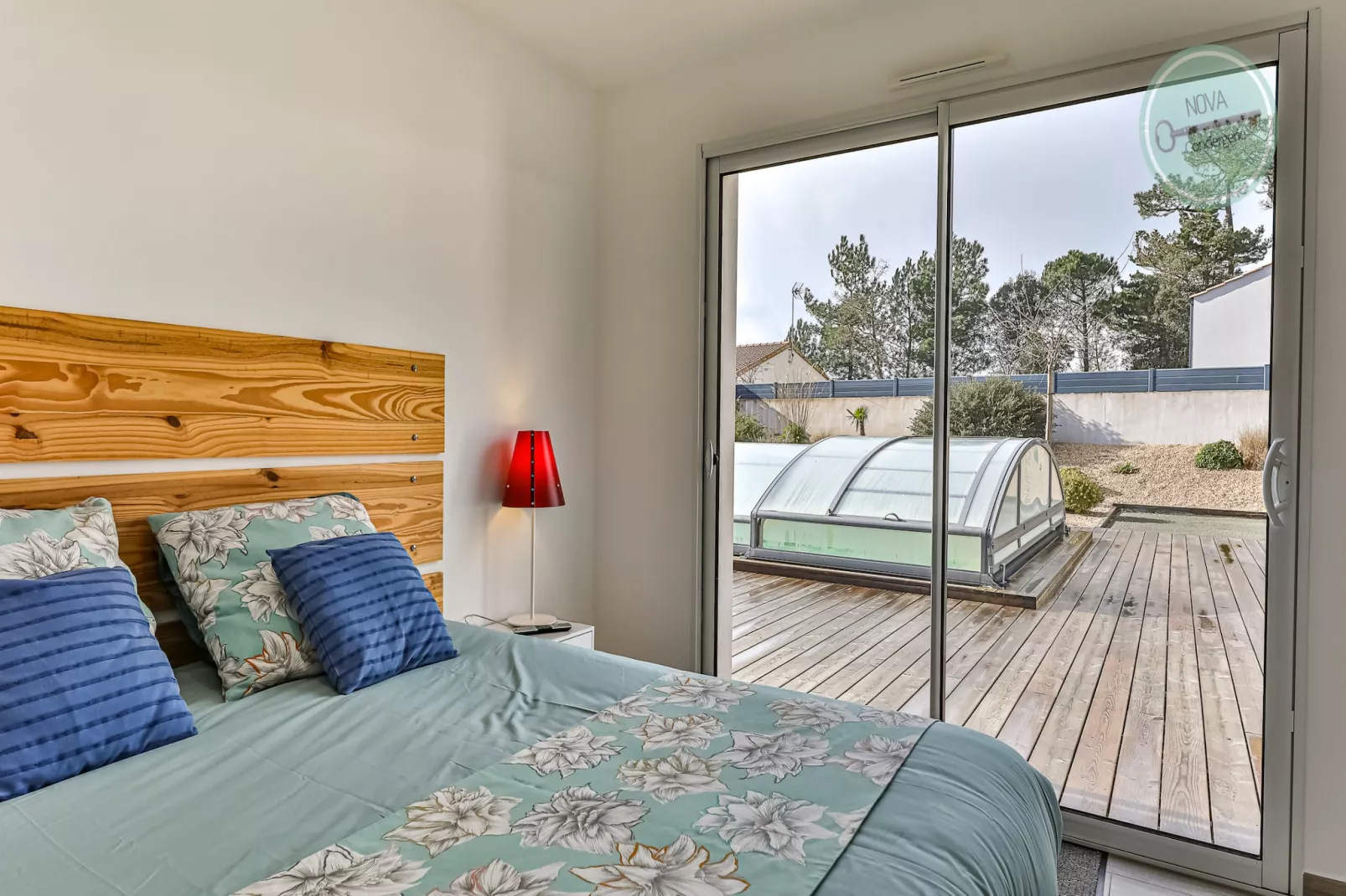 Villa la Fleur des Dunes-Schlafzimmer