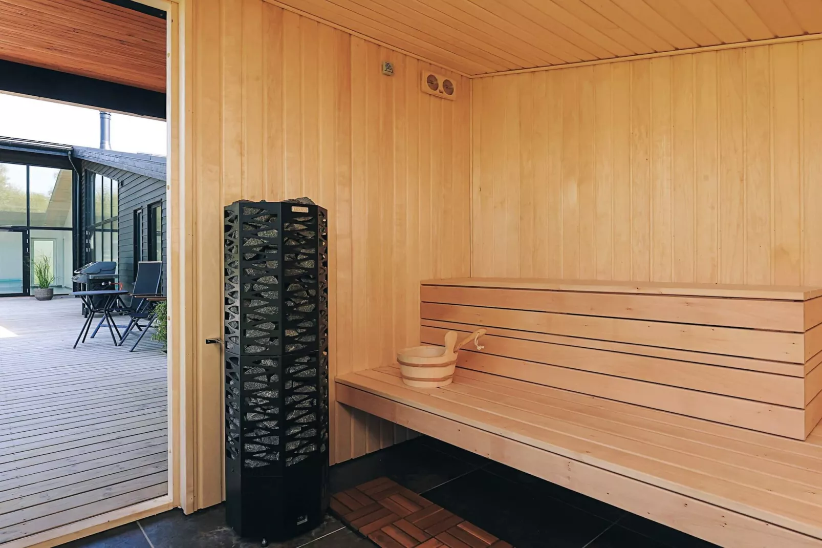 8 person holiday home in Væggerløse-By Traum-Sauna