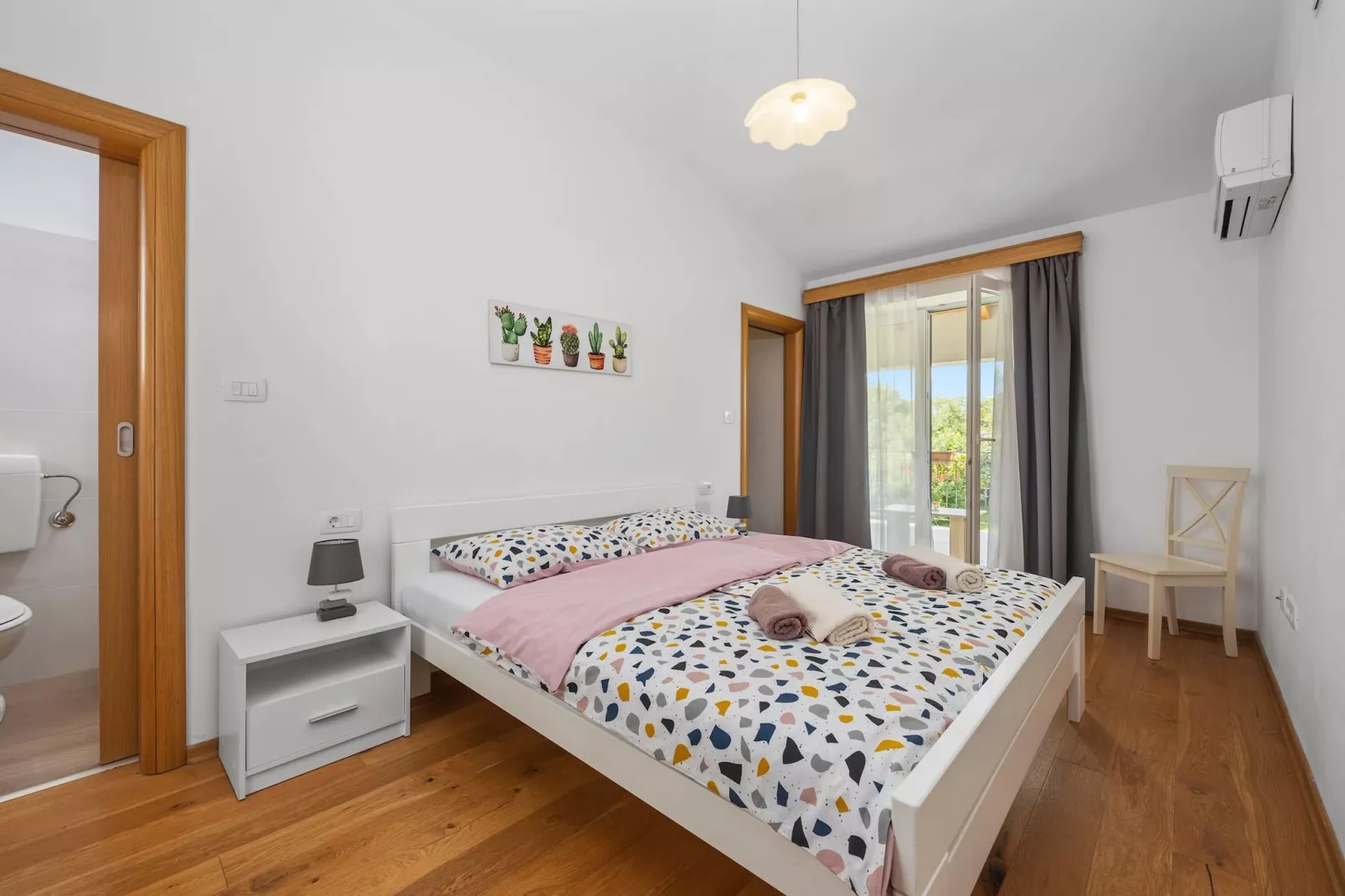 Villa Katarina - Old Stone House with Private Pool-Bedroom