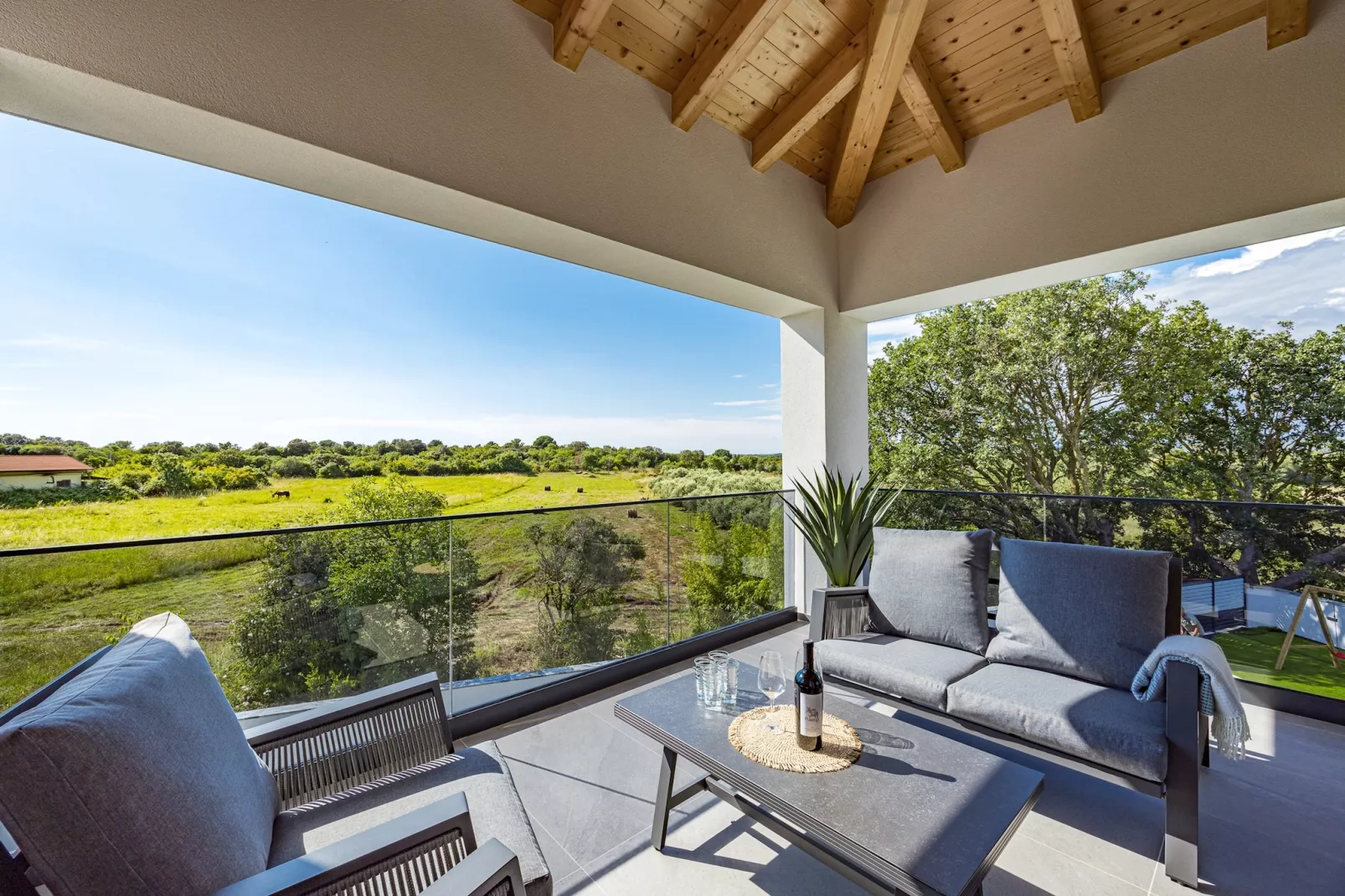 Villa Antares - Luxurious Vacation Oasis-Balcon-terrasse