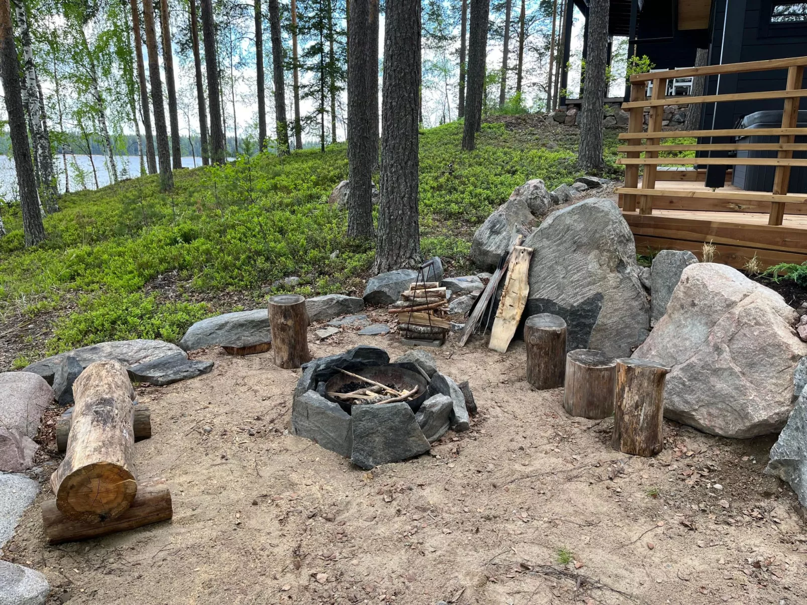 Villa saimaan joutsenlahti-Draußen