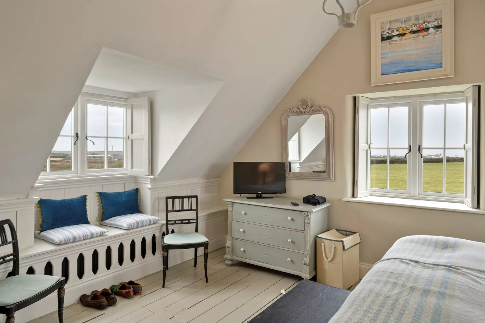 St Eval School House-Bedroom