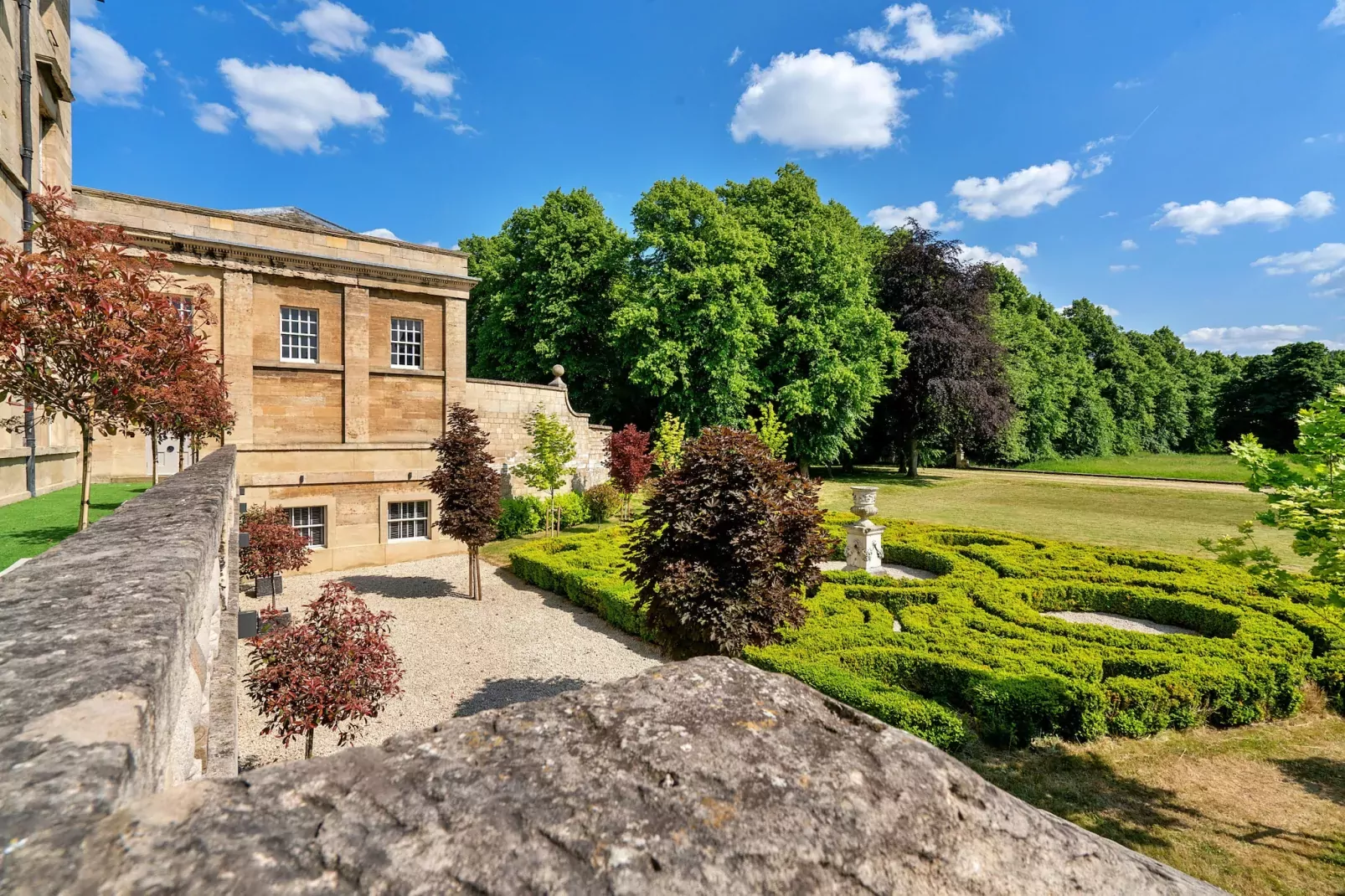 Hickleton Hall-Außenbereich